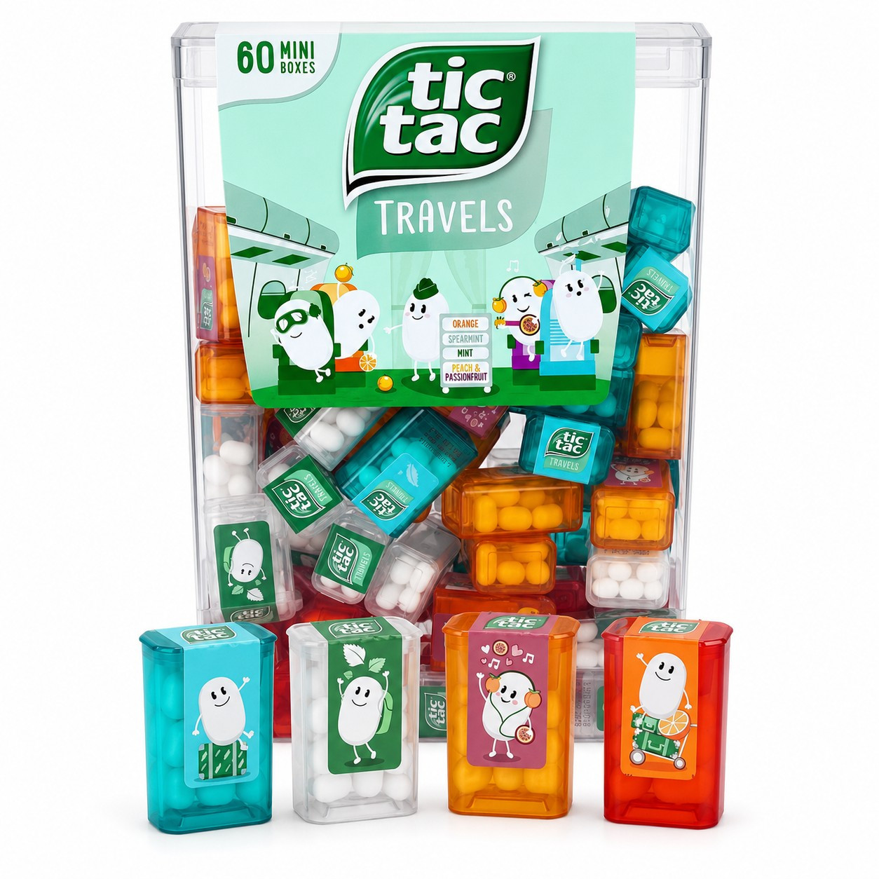 E-shop tic tac Travels Lilliput Mini-Boxen 60er – Pfefferminz Dragees in Mini-Packung | Party, Giveaway & Vorrat