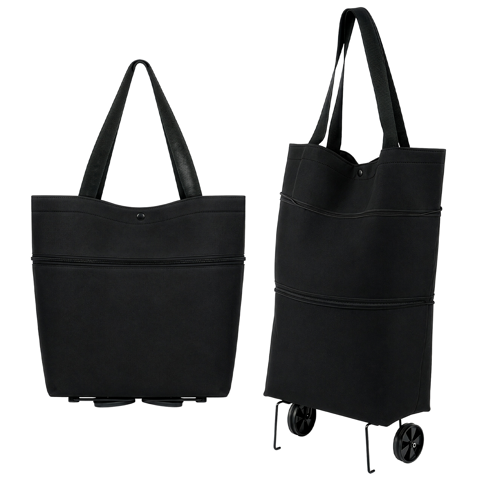 Image of 60cm*40cm A Versatile Shopping Cart That Can Serve As A Shopping Cart And As A Shopping Bag. Is Perfect For Home Use, With Its , A Trendy Tool For Shopping.