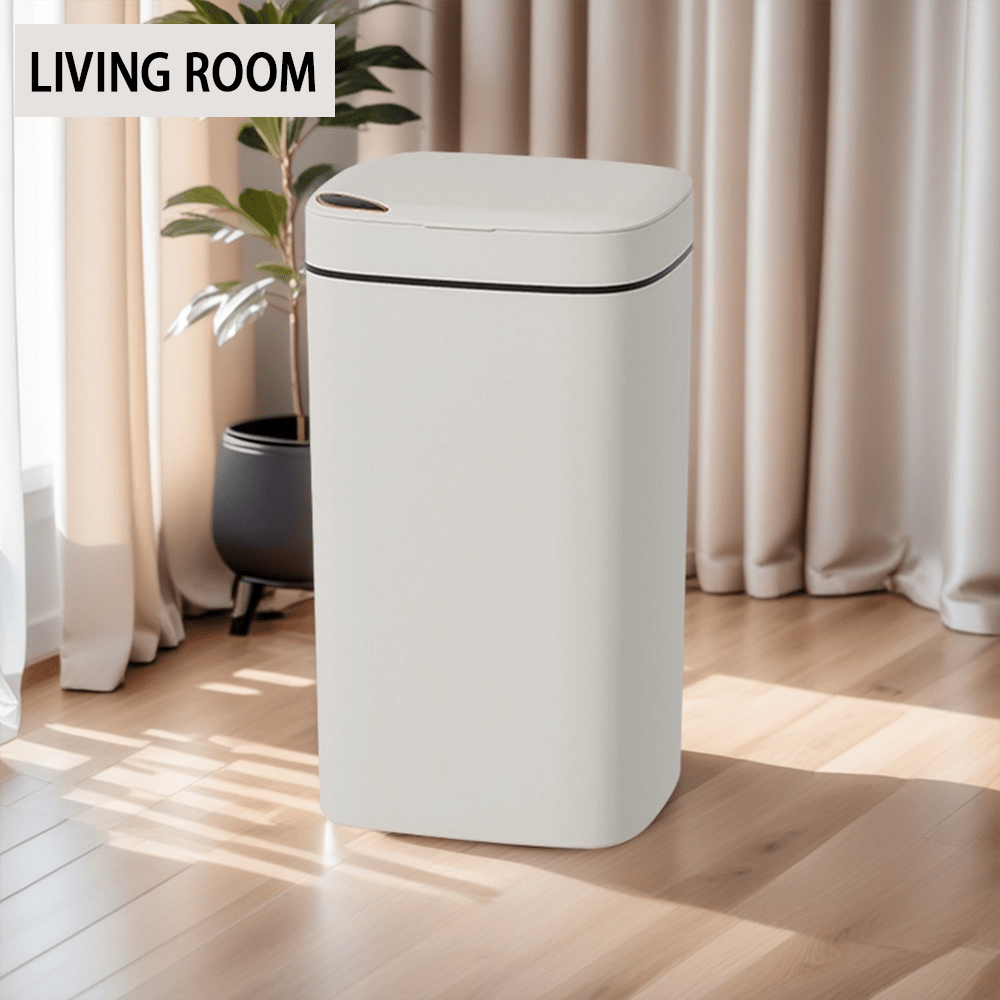 16L Smart Trash Can with Touchless Motion Sensor