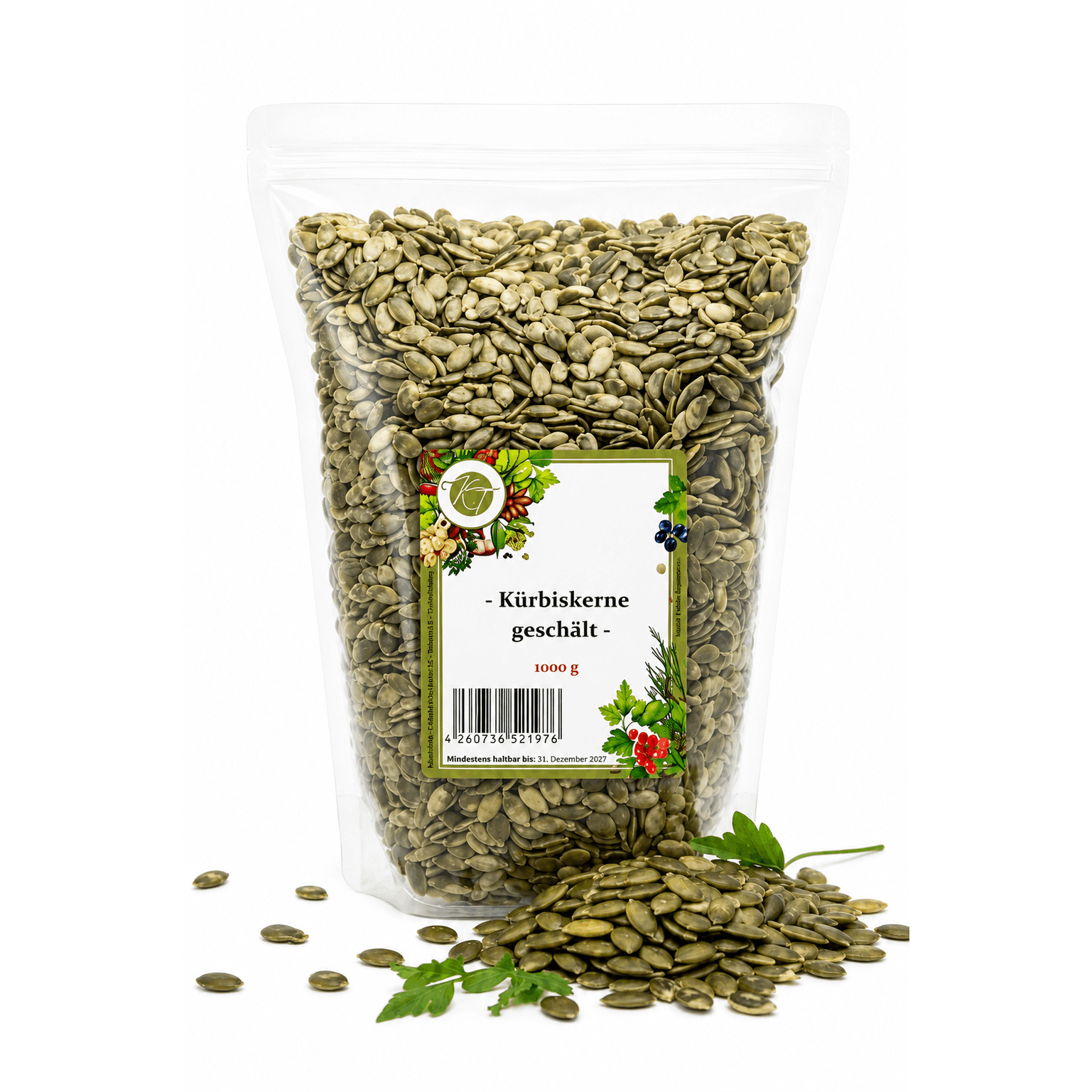 Image of Pumpkin Seeds Without Shell And Naturally Preserved - 1a Quality