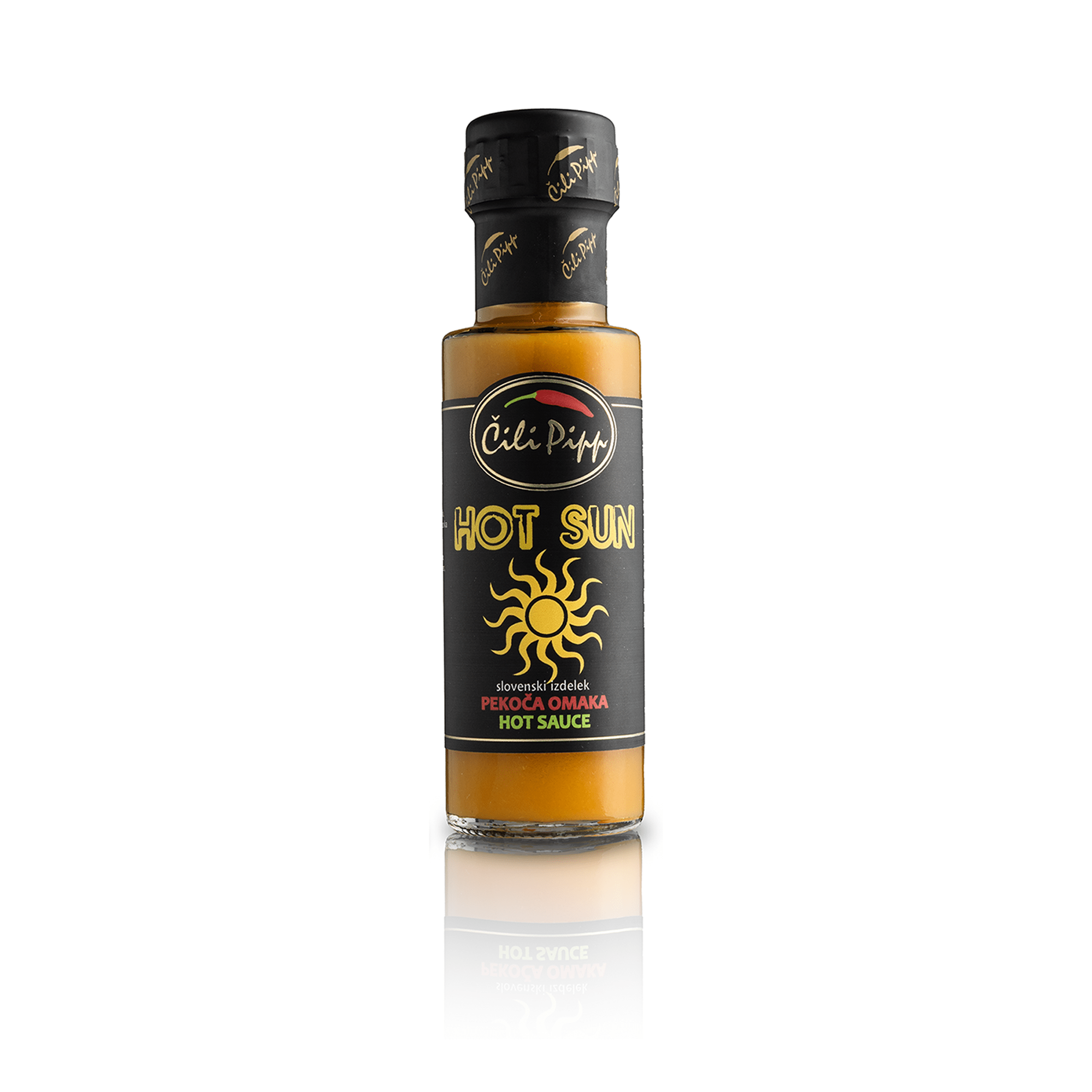 Hot Sun Extra Hot Chili Sauce 10/10 – Very Strong Heat Hot Sauce For Bbq, Wings & Meat Lovers – Gourmet Spicy Sauce