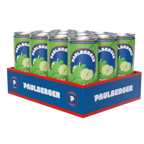 12 Cans Of Paulberger 0.33l Including Deposit Refreshing Beverage