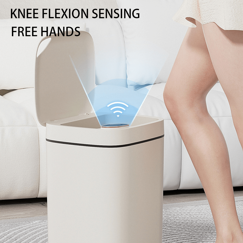 16L Smart Trash Can with Touchless Motion Sensor