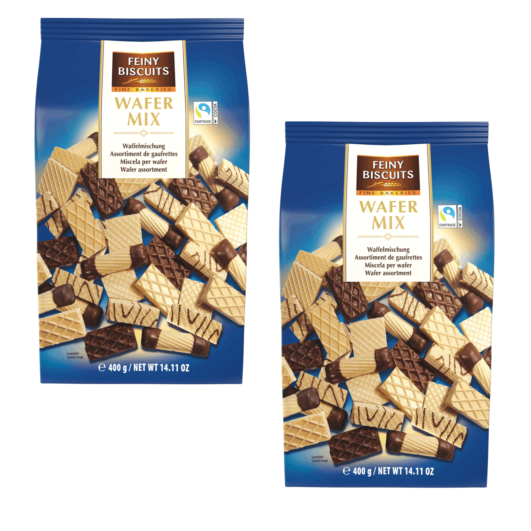 Feiny Biscuits Wafer Mix - 2x400g