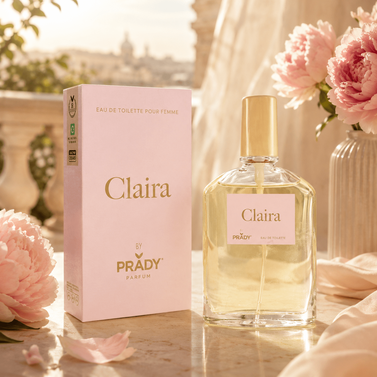 TEMU Everlyx - Perfume by Eau de Toilette 90ml floral con limpios y delicados composición con alcohol natural