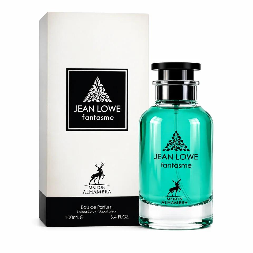 TEMU Maison Alhambra 100ml Perfume Unisex Ámbar Amaderado con Oud Cacao Caramelo Rosa Incienso Cuero Elegante Larga Duración Proyección