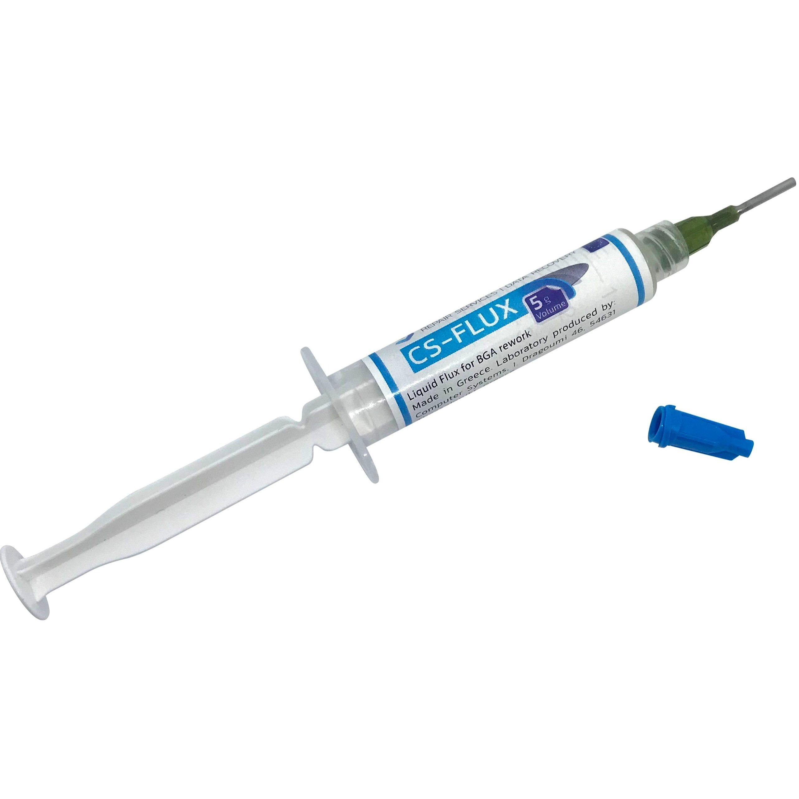 Image of Cs Flux 5g Smd Soldering Flux Syringe + Tip Csgr.