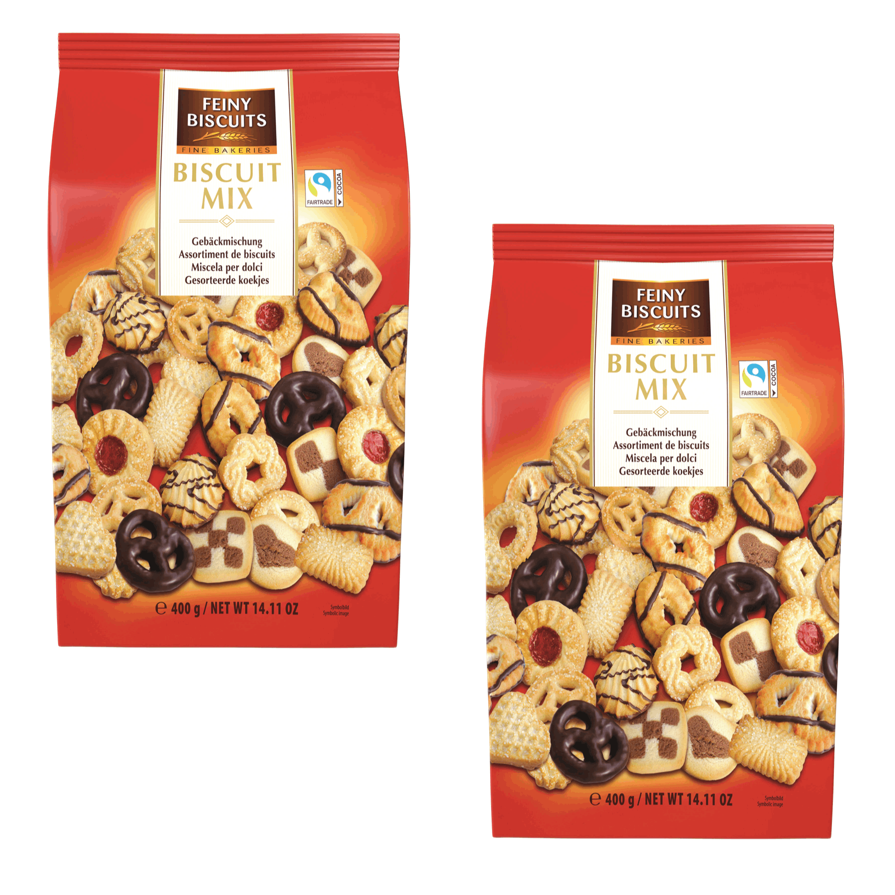 Image of Feiny Biscuits Biscuit Mix Pastry Blend 2x400g