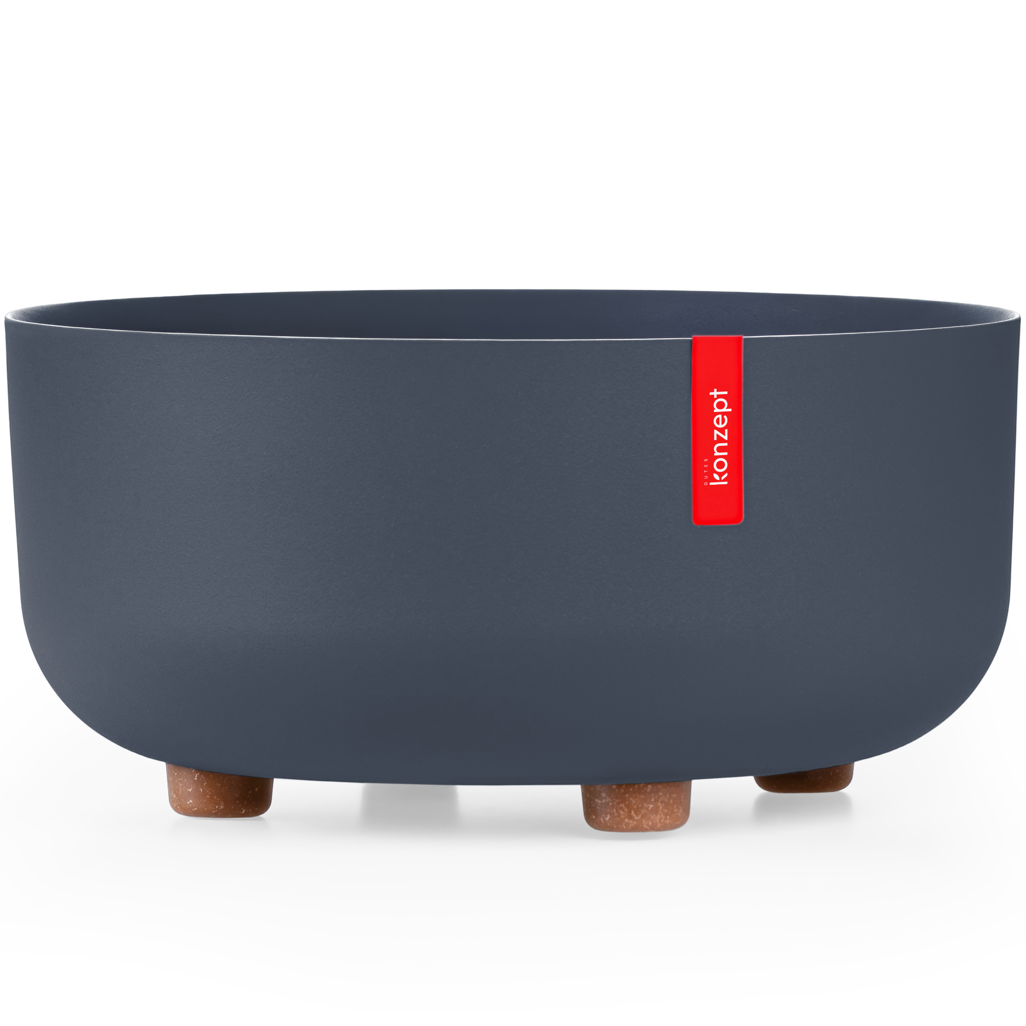 Image of Flower Pot With Feet, Ø 30 Cm, Height , Large Planter For Indoor & Outdoor, Uv-resistant & Weatherproof
