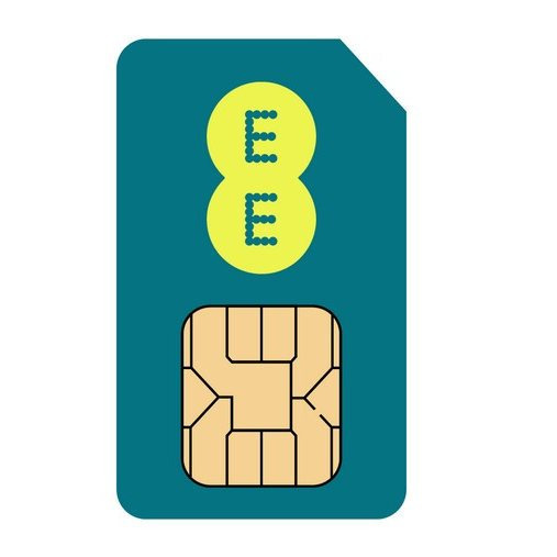 EE PAYG SIM Card, No Contract UK SIM