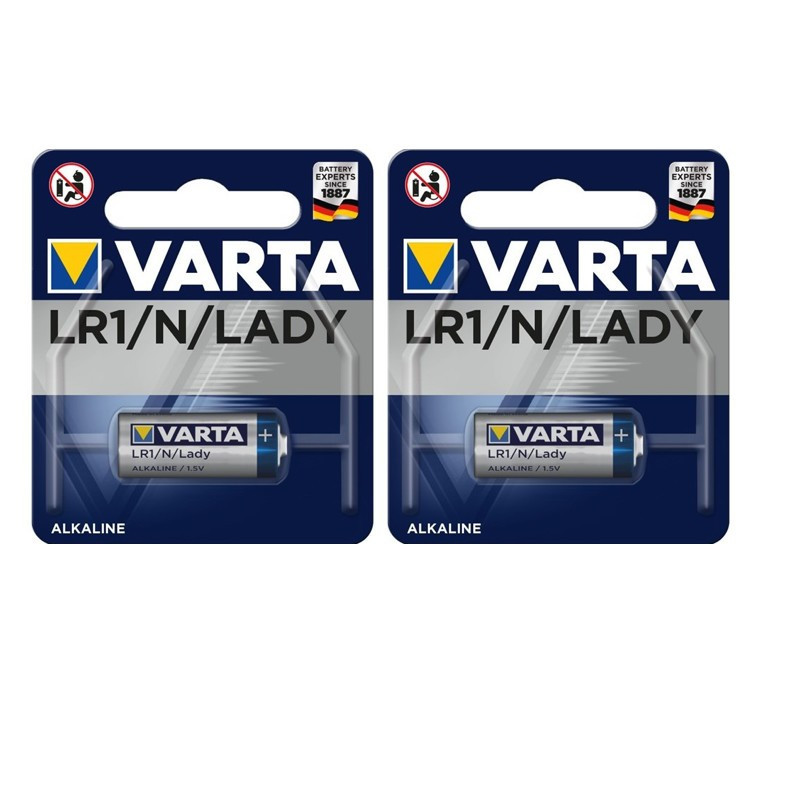 TEMU LR1/N LADY - VARTA 2 Pile 4001 1,5V - – Batterie pour stylets , stylos numériques et d'autres Appareils Électroniques