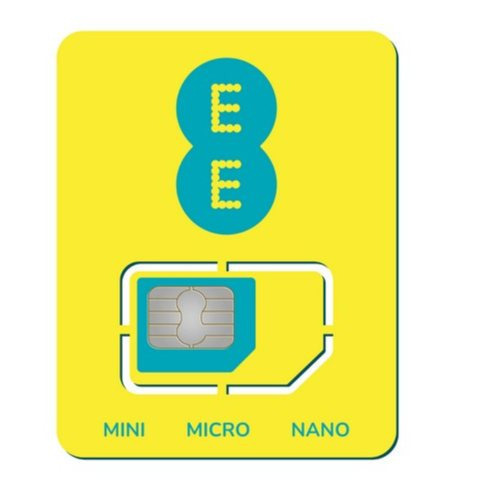 EE PAYG SIM Card - UK No Contract Mobile SIM