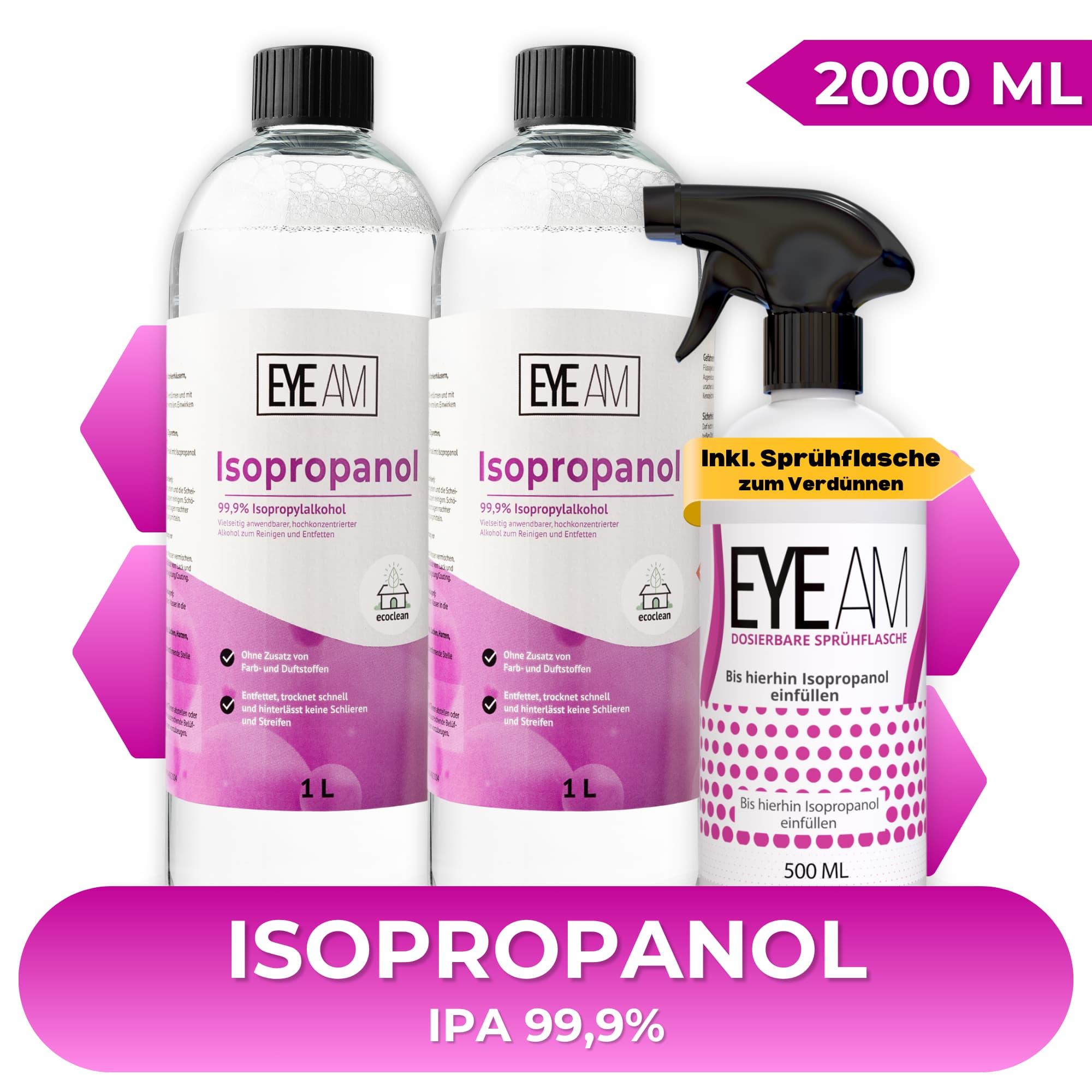 Isopropanol Ipa 99.9% - Cleaning Alcohol 2 For Kitchen, Household, Cosmetics, And