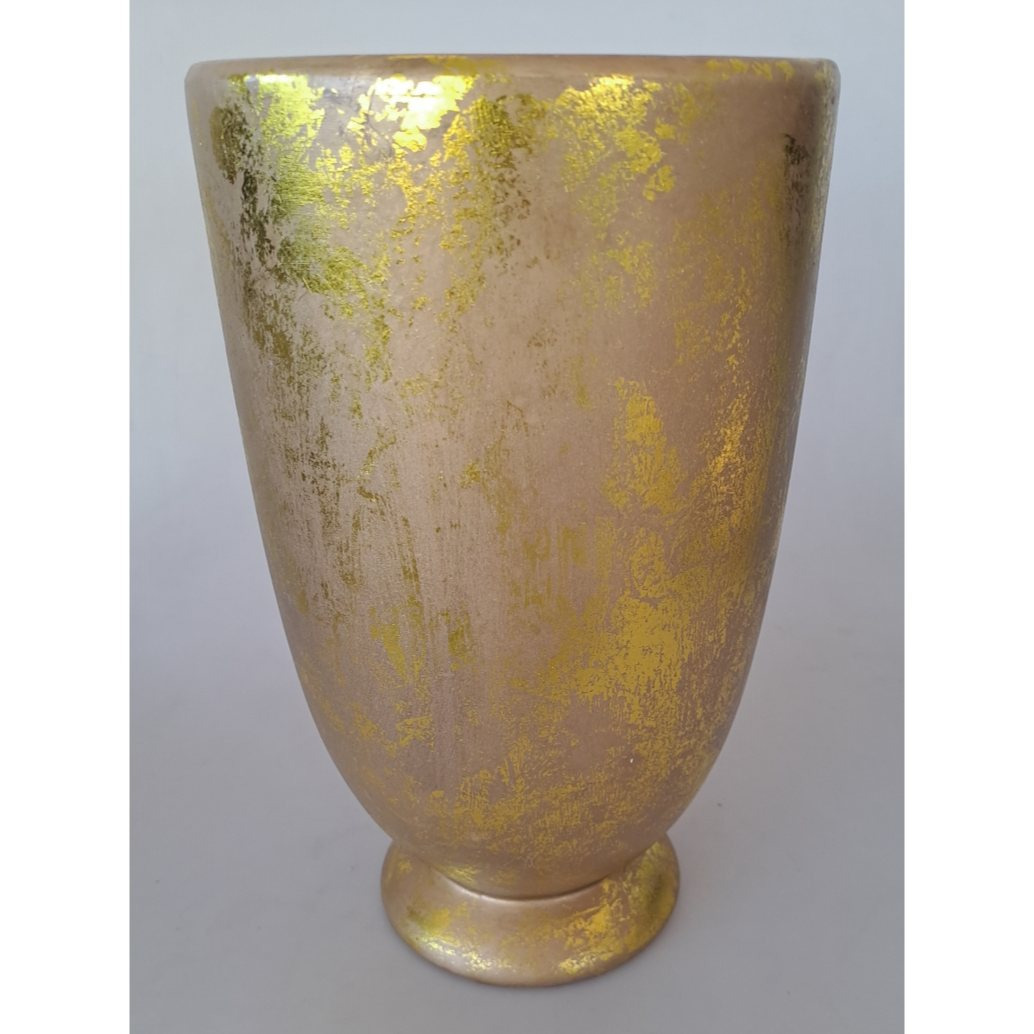 Terracotta Vase Gold