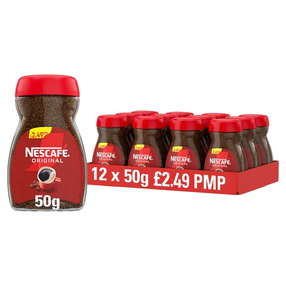 TEMU Nescafe Original Pack Of 12x50g