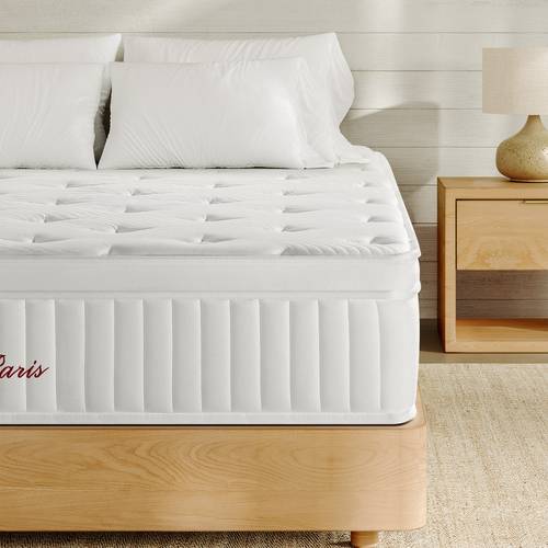 photo de l'article matelas inre 30cm à ressorts ensachés – soutien 7 zones, confort hôtel, respirant et silencieux