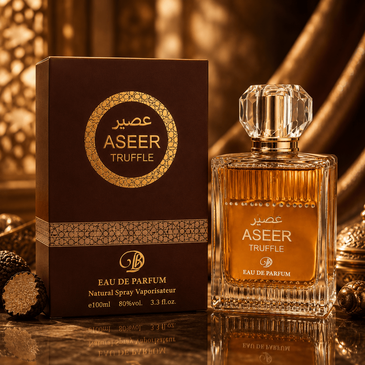 Image of Everlyx - Aseer Truffle By Blue Eau De Parfum 100ml. And Elegant Fragrance With Warm, , And Spicy Oriental Notes