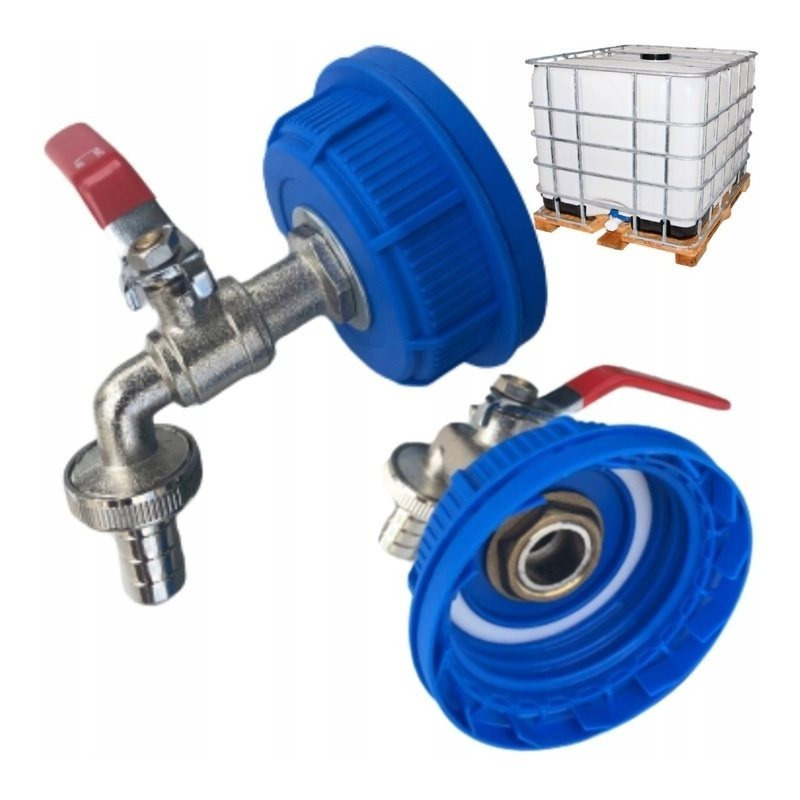 TEMU Robinet pour cuve IBC 1000L, vanne Mauer, kit de montage