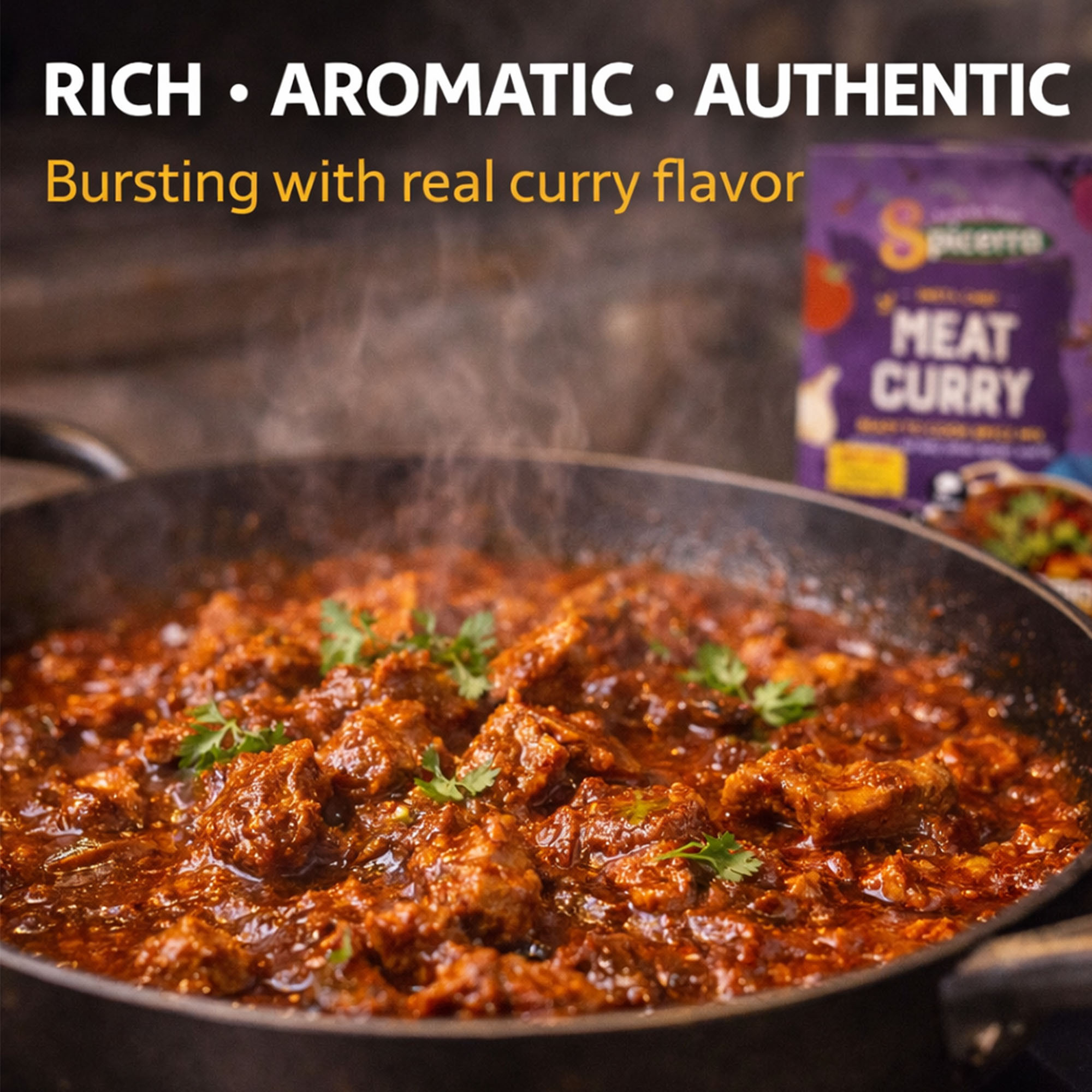 Meat Curry Spice Mix 35g, Ready to Cook