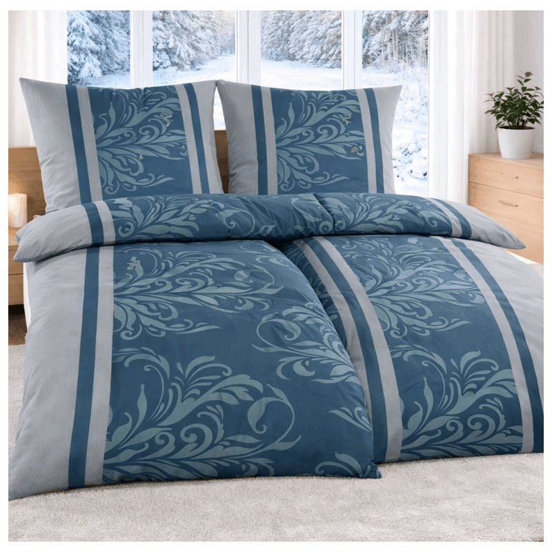 Fein-biber 2-piece Bedding Set: 135x200 Cm Duvet Cover + 2x 80x80 Cm Pillowcases, Extra Plush Soft Cotton Bed Cover, Cozy Winter Duvet, Kids' Bedding For Girls