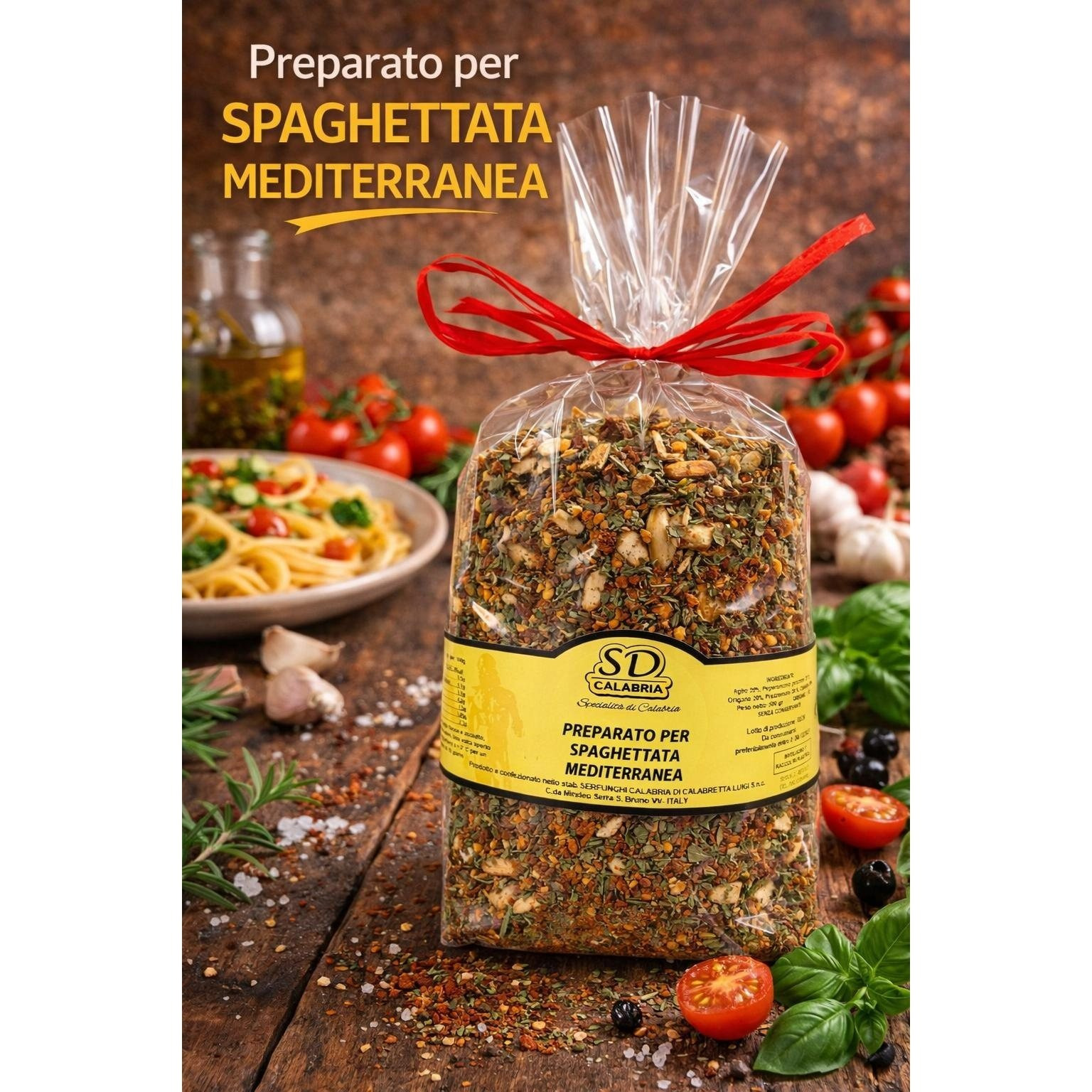 Image of Ready For Mediterranean Spaghetti – 500g | The Taste Of The South In A Few Minutes