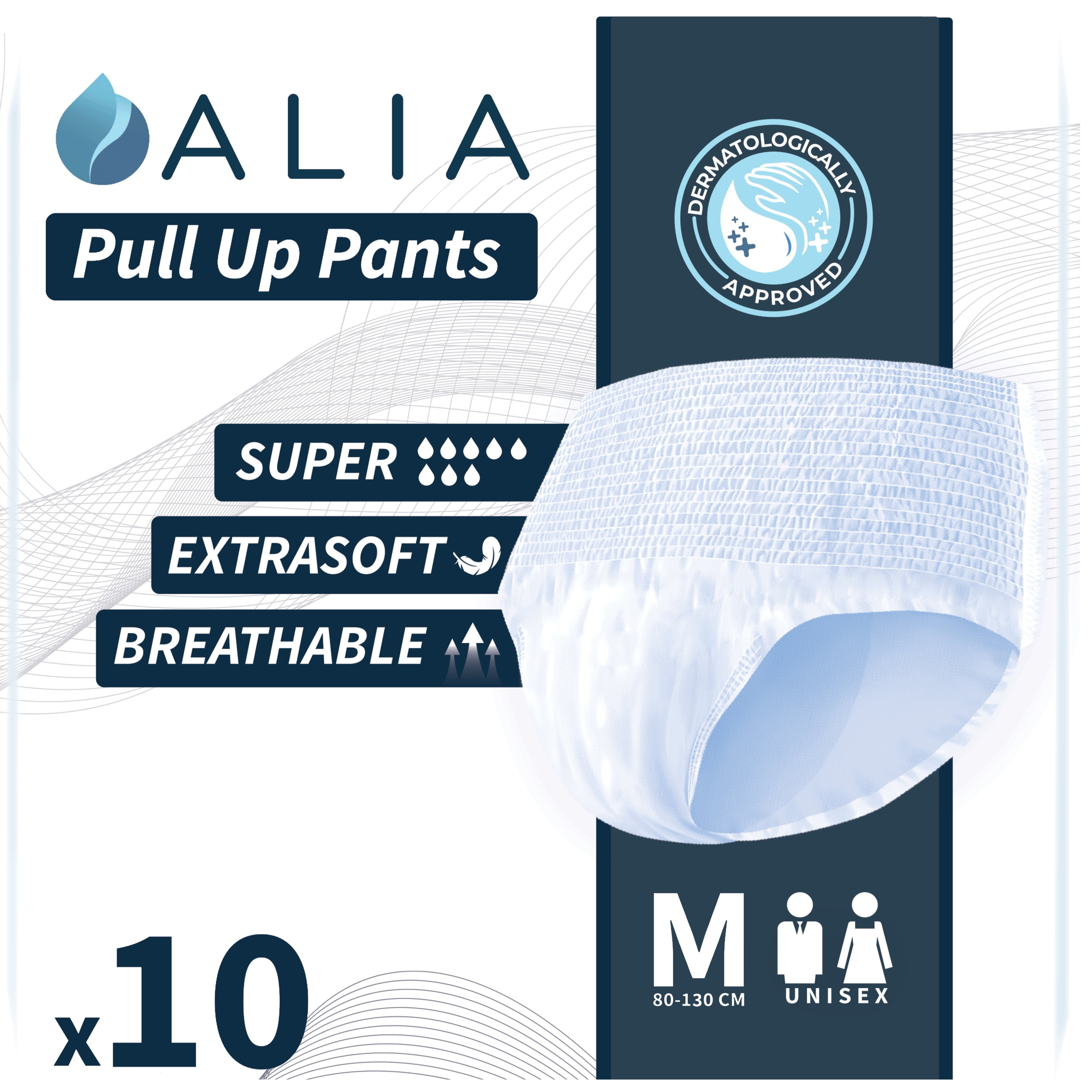TEMU 10 X Alia Pants | Adult Absorbent Pants | Breathable With & | 1 Pack Of 10