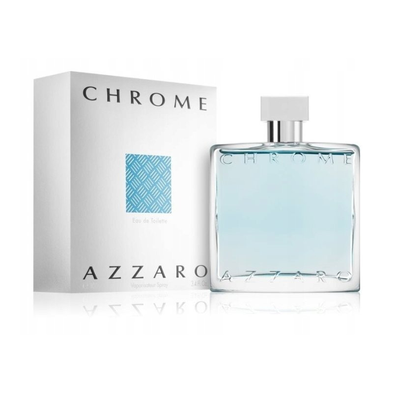 Image of Azzaro Chrome 100ml * Edt Toilet Water Original Perfume Men's Fragrance For Him