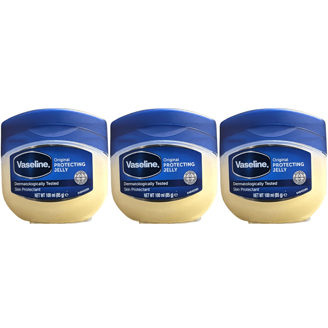 TEMU Pack Of 3 Vaseline Original Petroleum Jelly 100ml