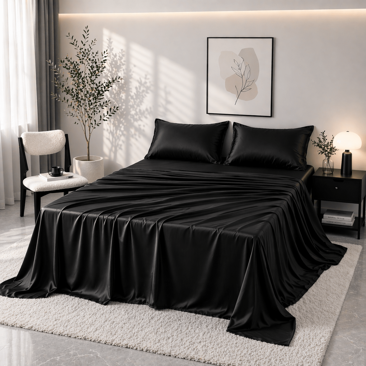 TEMU 1pc Flat Sheet – Premium & Soft, Essential Summer Sheet, Hotel Quality, Breathable, & Machine Washable, Luxury Solid Color - Wrinkle, Stain &