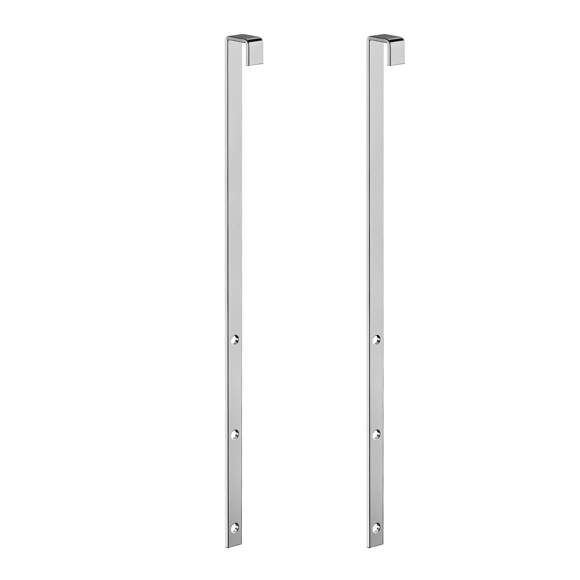 Hook Set, 2 Pieces, Jewelry Cabinet Door Hooks For Interior Doors, 32 Cm, Silver