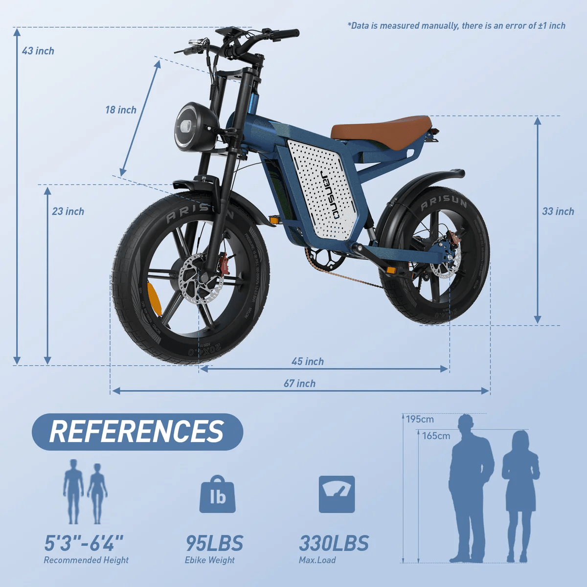   x60 electric bike 250w motor 20 fat tire e bike removable battery front suspension 2