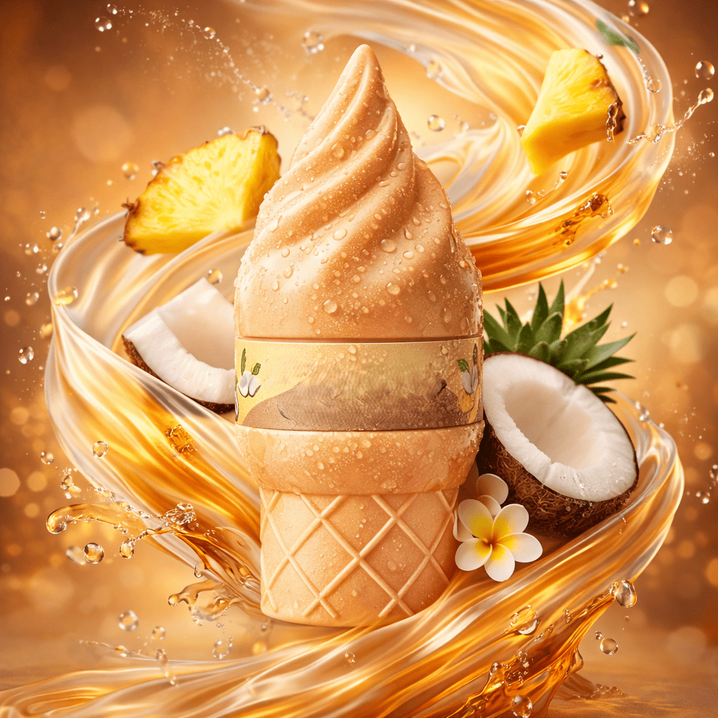 TEMU Perfume de y Coco 100ml – Eau de Toilette Helado, Gourmand Tropical, y para Mujer