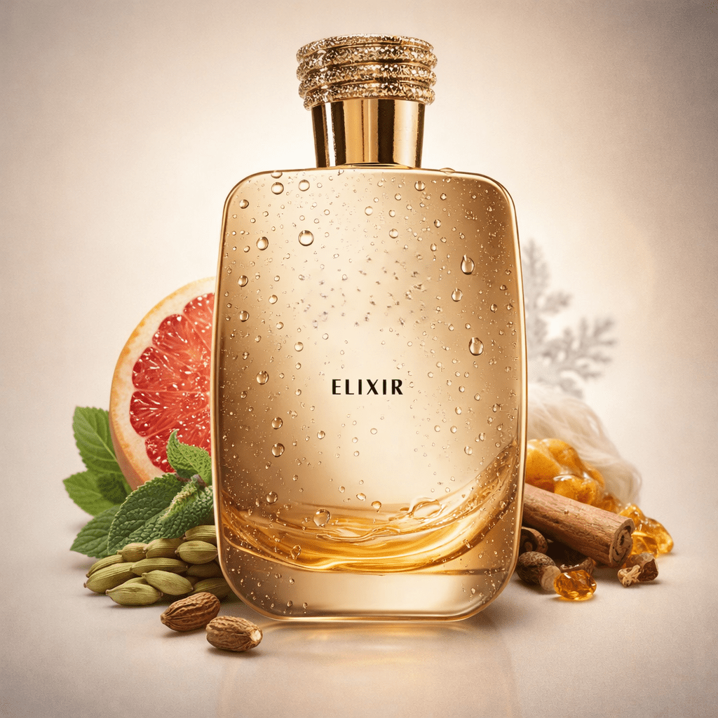 Image of Fragrant With Fresh And Spicy Notes, A Blend Of Grapefruit, Mint, And Aromatic , By A Warm Base Of Amber, , Musk, And Sandalwood