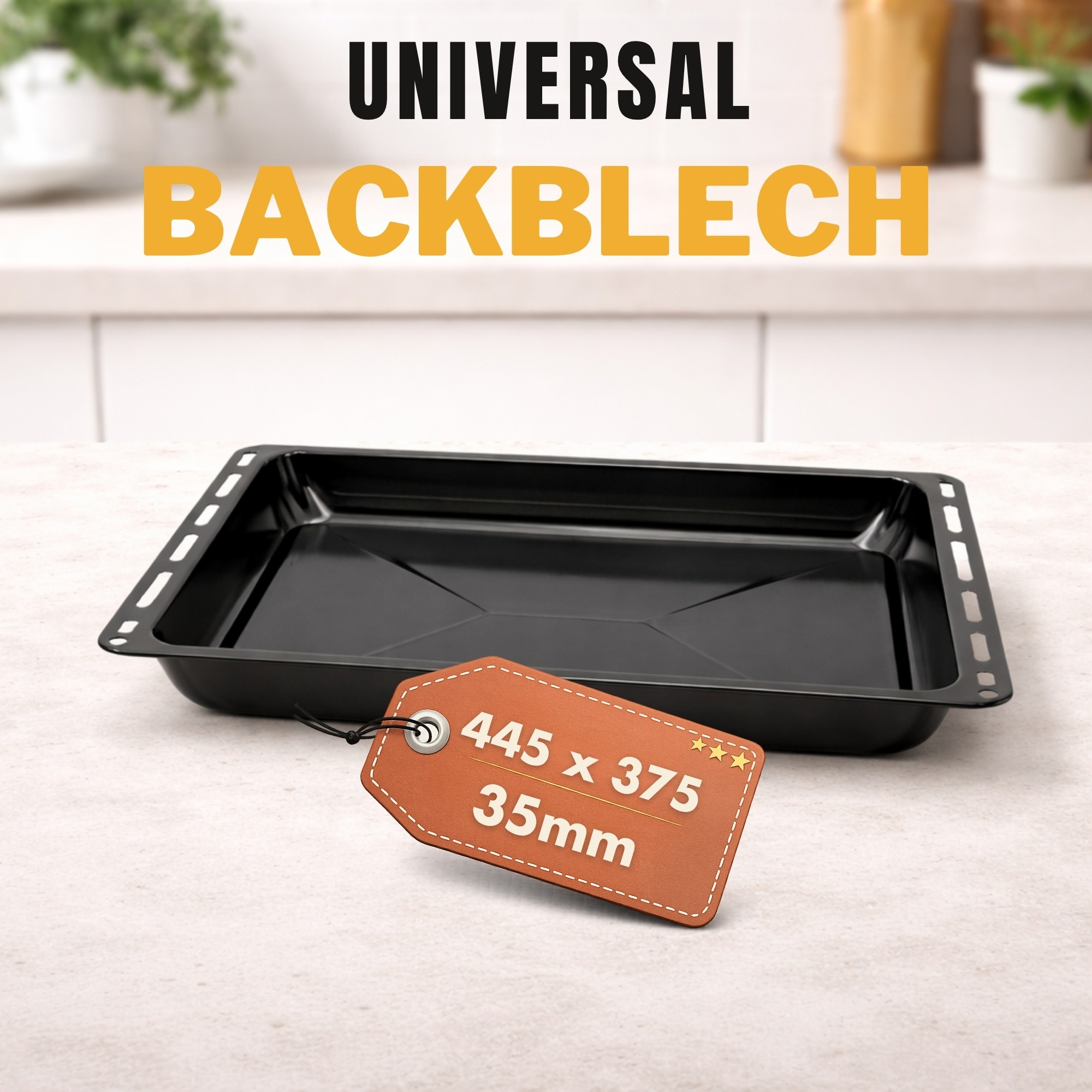 Baking Sheet 445 X 375 X – Enameled Oven Tray, Heat-resistant, Easy To Clean, Everyday Use Baking Pan