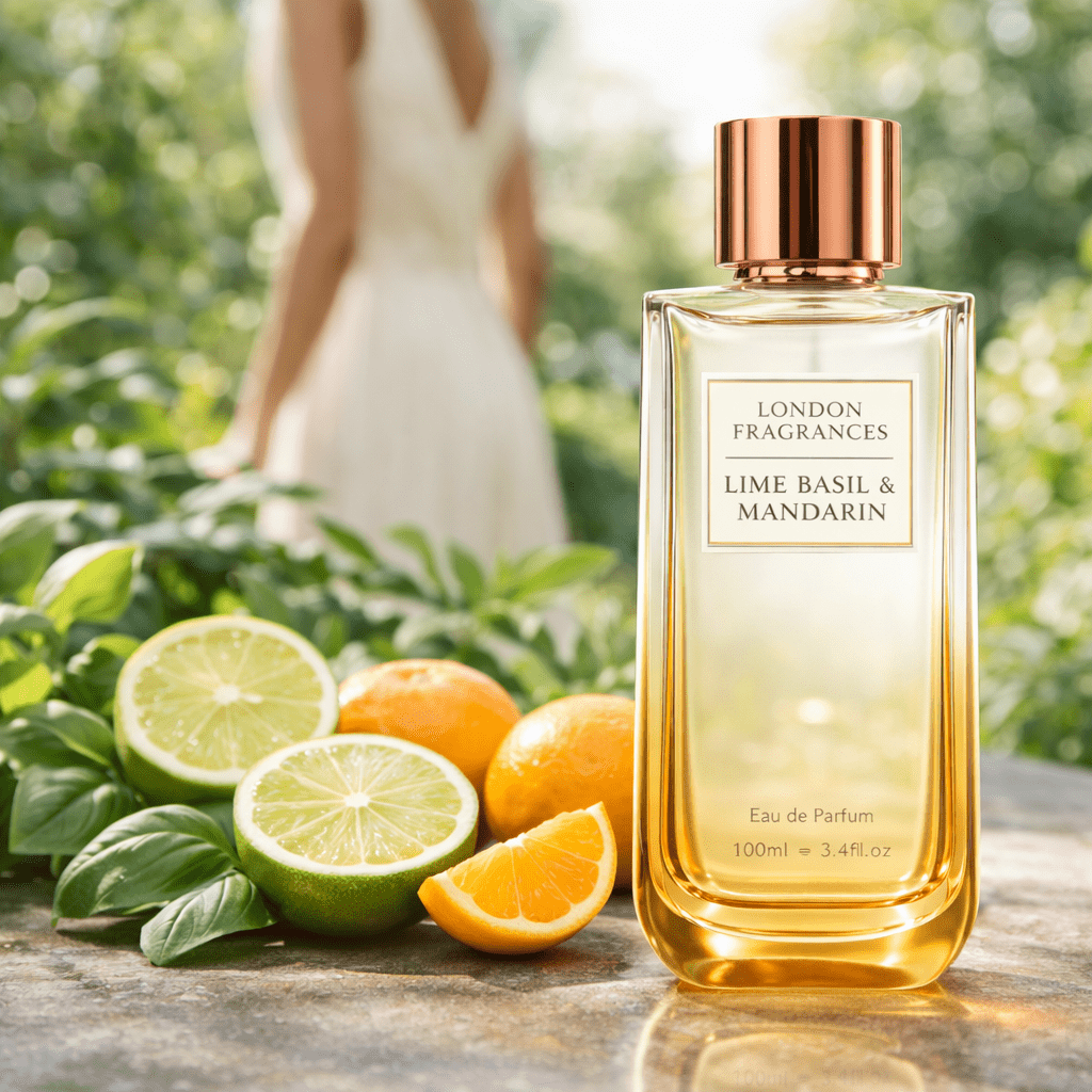 TEMU Perfume For Women London Fragrances & Edp 100ml, Fragrance For Ladies With Bright Lime And Top Notes, A Heart Of Basil And Aromatic Greens, And