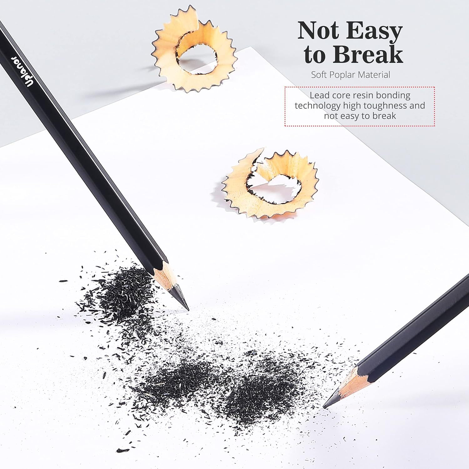 Pack of 2 Sketching Pencil Sets - 14pcs Drawing Pencils