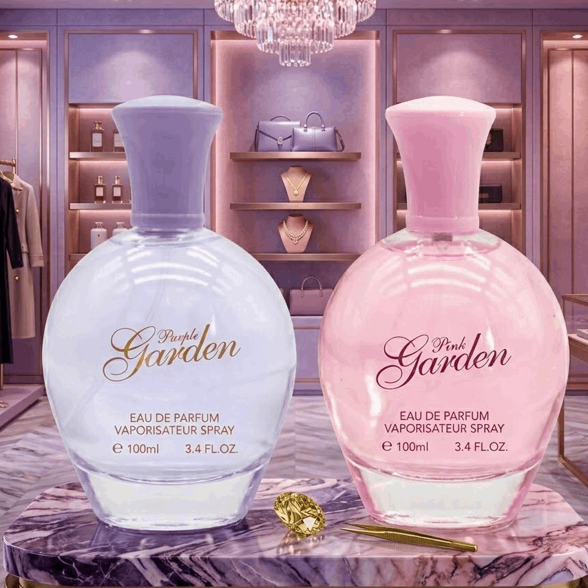 TEMU Garden 2x100ml Edp Feminine Perfume Gift Set For Women | And Long Lasting Fragrance Set For Women | Warm Spicy Women's Perfume Giftset With