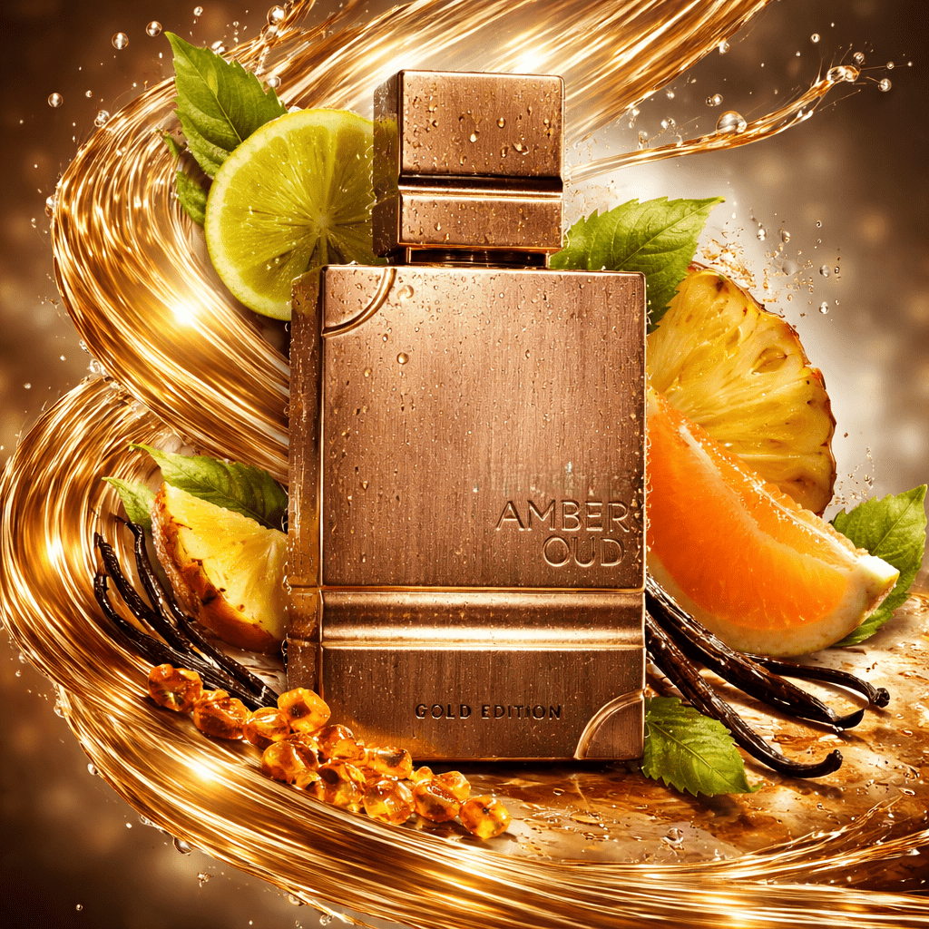 Image of Amber Oud Gold Edition 60ml – Unisex Eau De Parfum, Sweet Oriental Fragrance, Notes Of , Pineapple & Vanilla, Long-lasting
