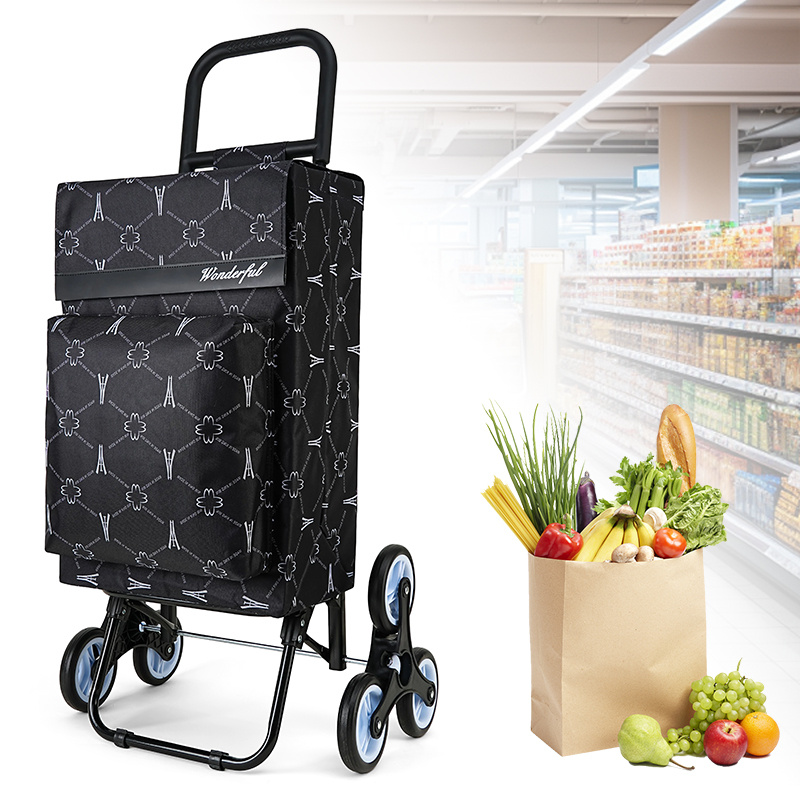 TEMU Carro de compra , carrito multiusos, gran capacidad, bolsa extraíble, 40L, 101x44x20 cm, ideal para supermercado.