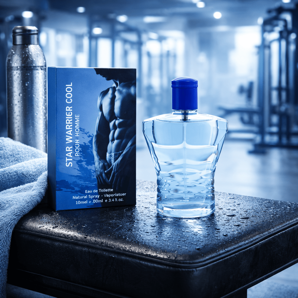 TEMU Perfume For Man Star Warrior Cool Pour Homme Edt 100ml, Fresh Aquatic Citrus Fragrance With Clean Marine Top Notes, And A Musky Base A Cool