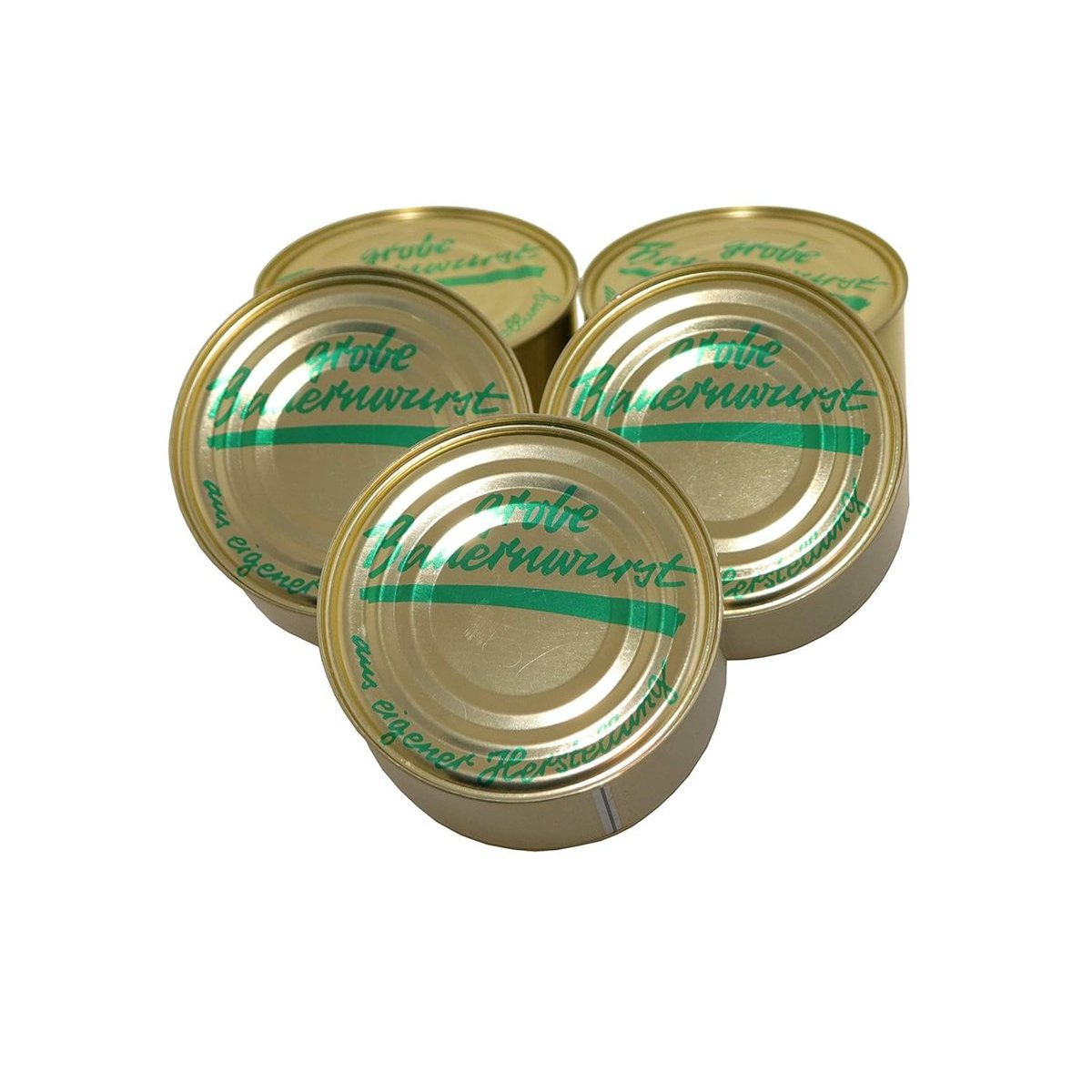 Image of Black Forest Butchery - Canned Sausage Specialties - Farmer's Sausage - 5 X 400g | 1 Year Best Before