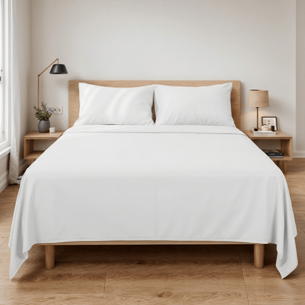TEMU H HANSEL HOME Juego de Sábanas Ajustables, Ropa de Cama Completa y Transpirable, Ideal para Cambios de Estación y Confort Todo el Año, Cama