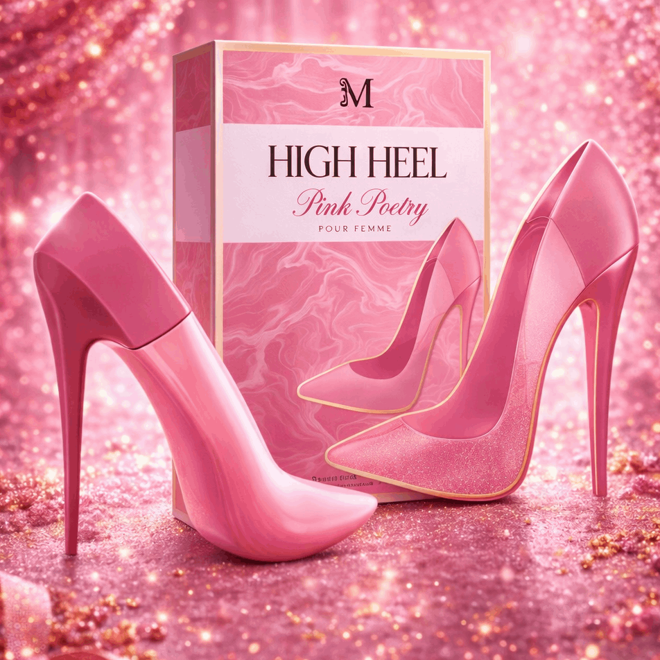 Everlyx - High Heel By Montage Brands Eau De Parfum 100 Ml - Women's Perfume With Notes - Elegant, Modern, And Sophisticated Scent Iconic Bottle