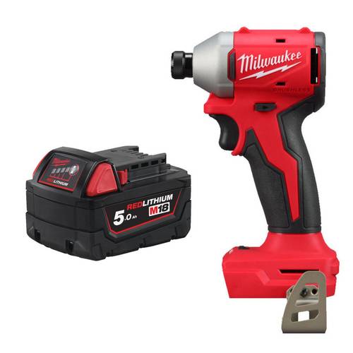 m18blidr 0 18v brushless impact driver with 5 0ah battery 1 4 hex cordless power tool kit