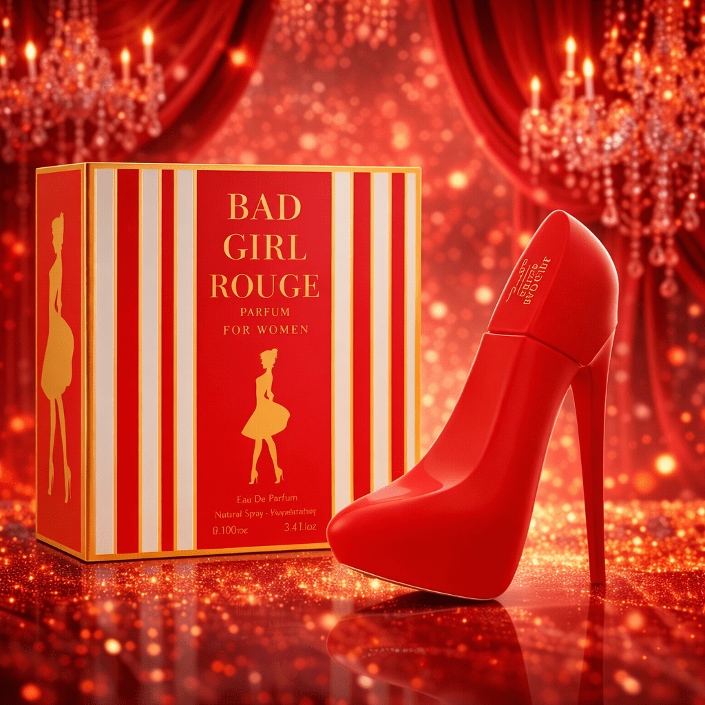 TEMU Everlyx - Glam Girl Rouge Fragrance Couture eau de parfum 100ml femenina con combinación floral y envolvente con carácter elegante