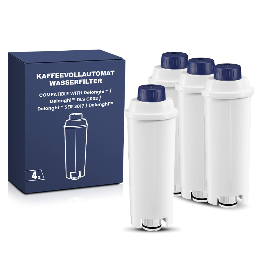 E-shop Filterkartuschen, Ersatz für ® Wasserfilter DLSC002, Kompatibel mit ® ® S, ® Explorer, ® und ECAM-Serie, Kaffeeautomat und Espressomaschine