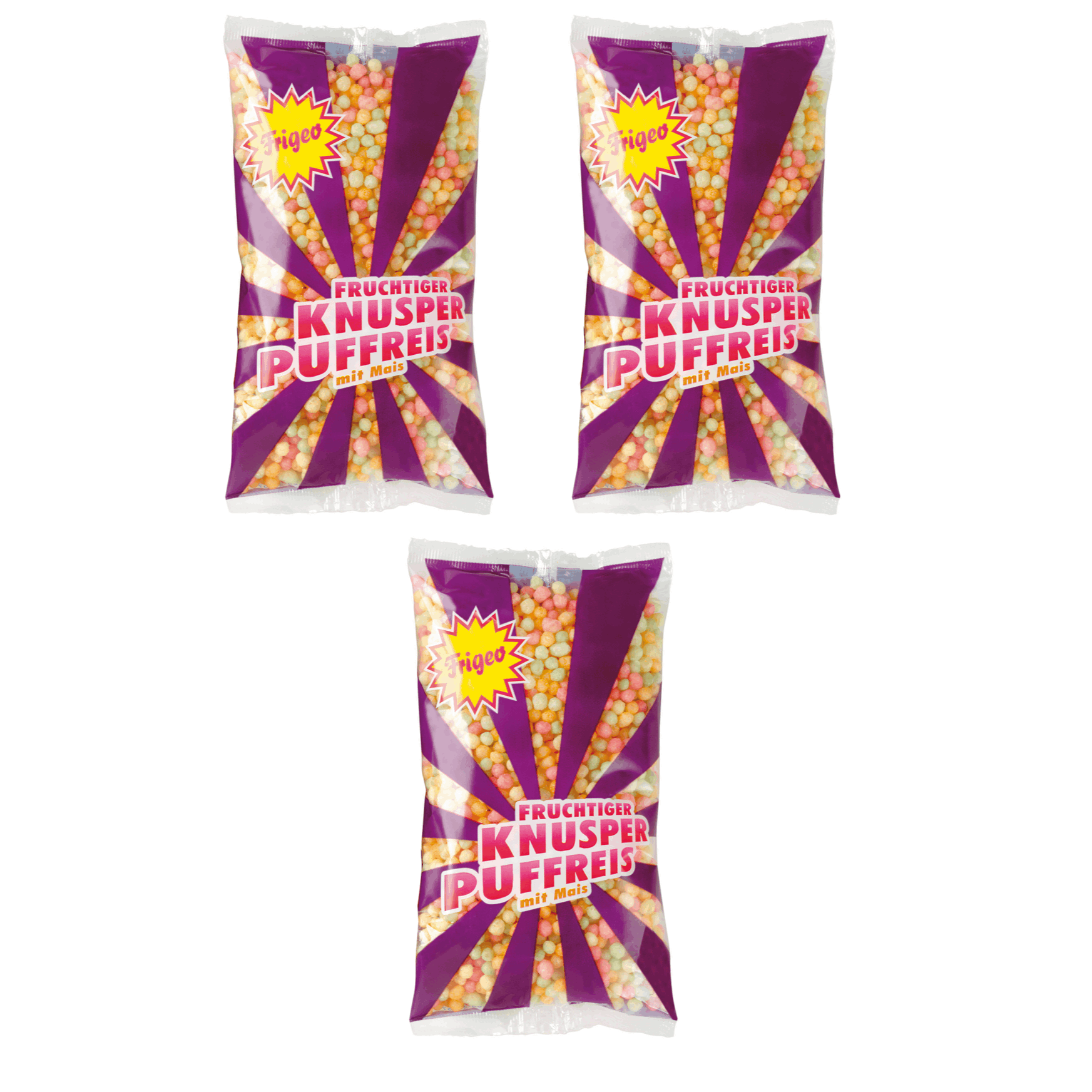 Crunchy Frosty Puff Ice Cream 3x80g