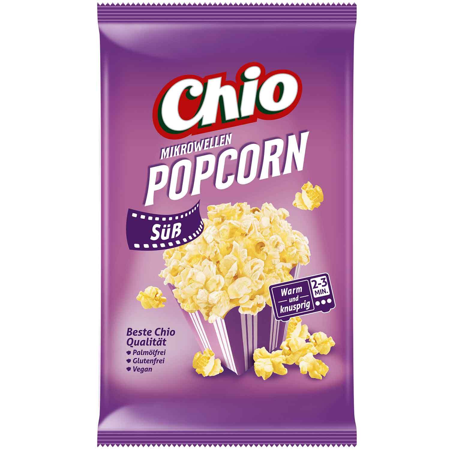 Image of Delicious Microwave Popcorn Sweet 100g
