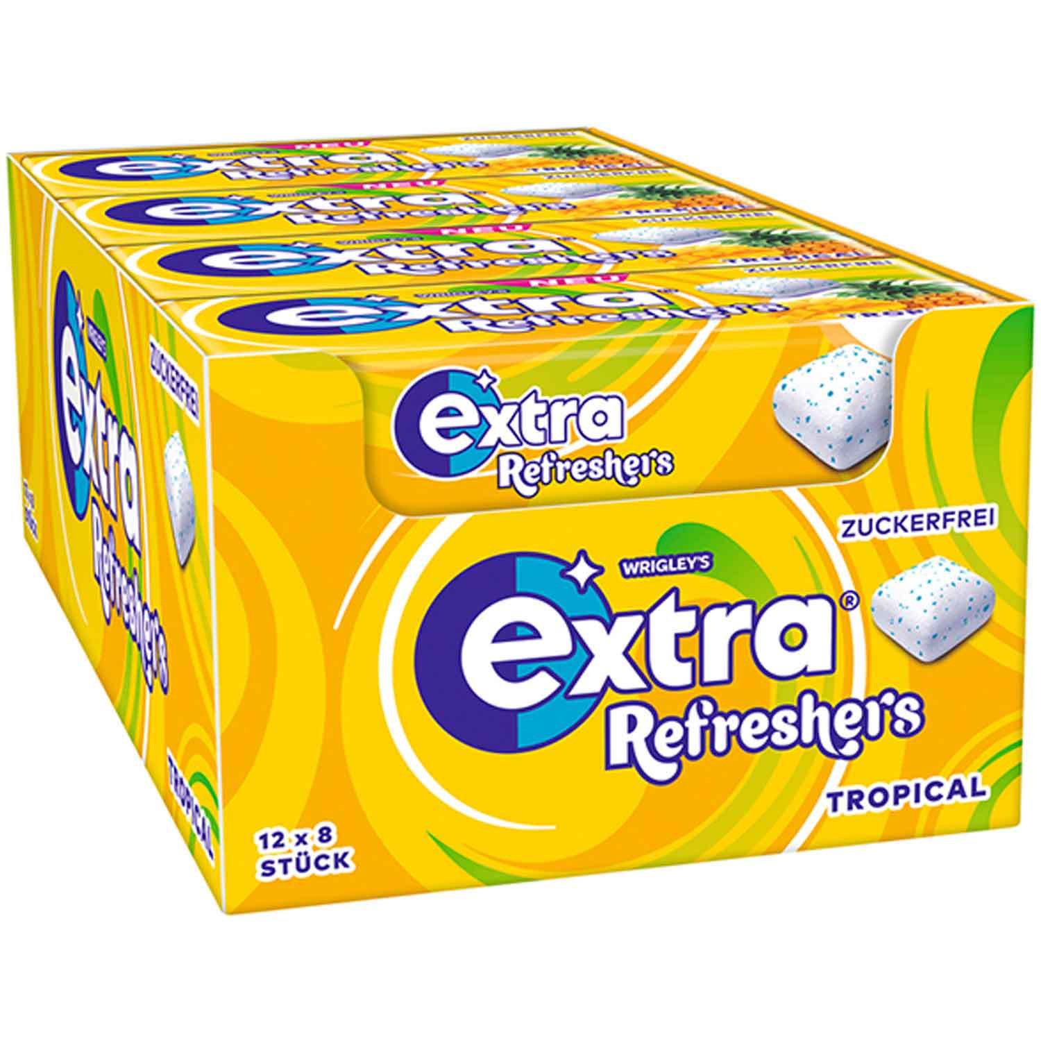 Extra Refreshers Tropical 12x8er =204g