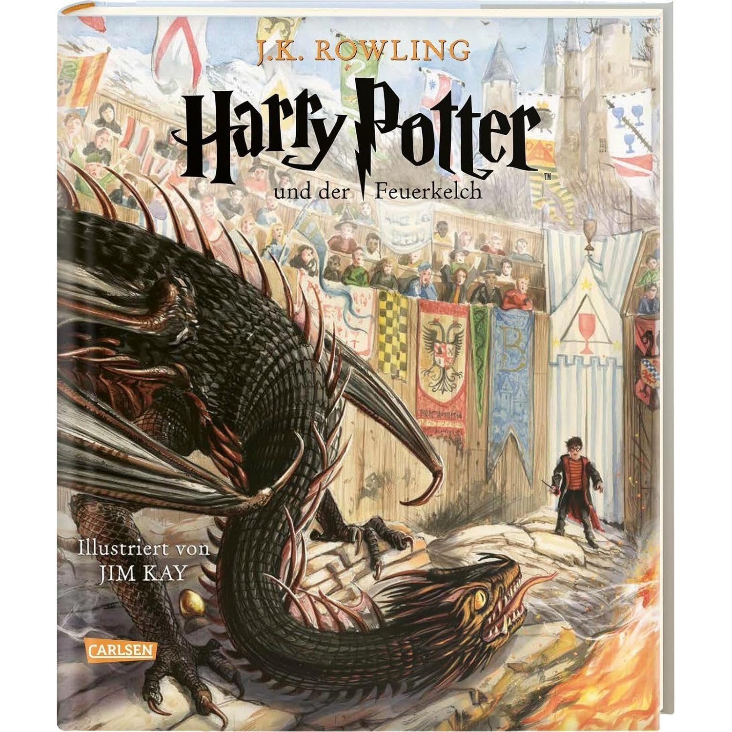 Image of Harry Potter And The Goblet Of Fire (color Illustrated Collector's Edition) (harry Potter 4)